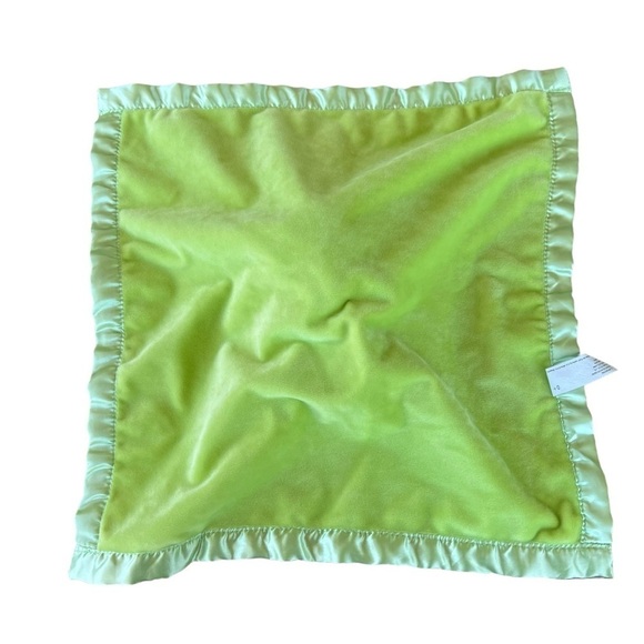 Disney Winnie The Pooh Tigger Green Minky Lovey Satin Trim Plush Soother GUC - Picture 8 of 11